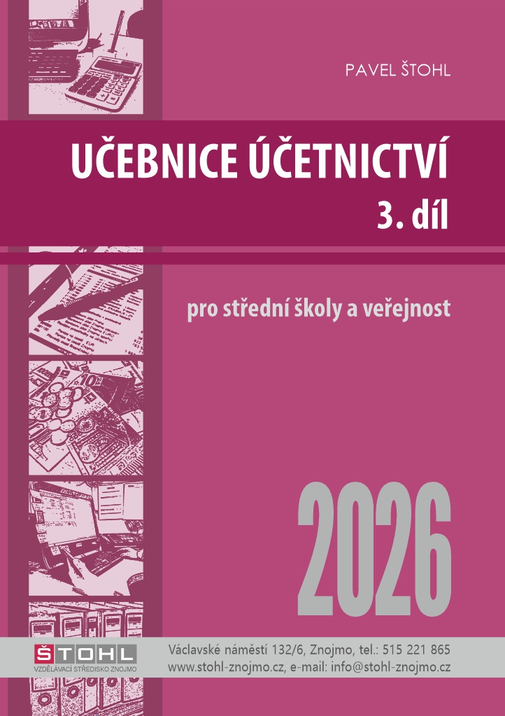 Učebnice Účetnictví 2026 - 3. díl