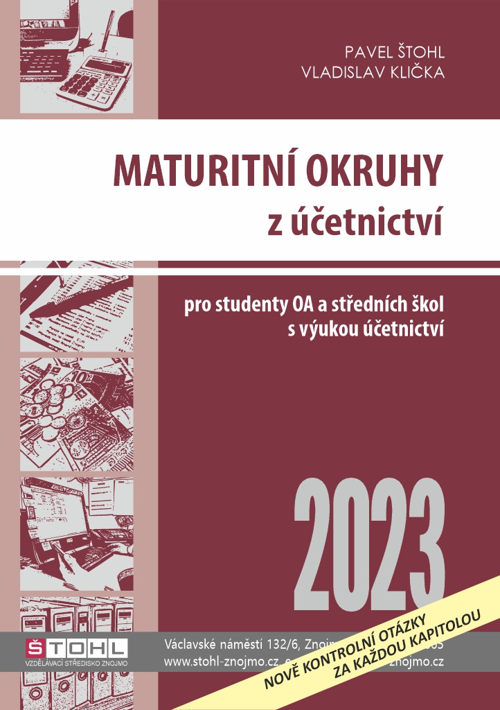 Maturitní okruhy z účetnictví 2023