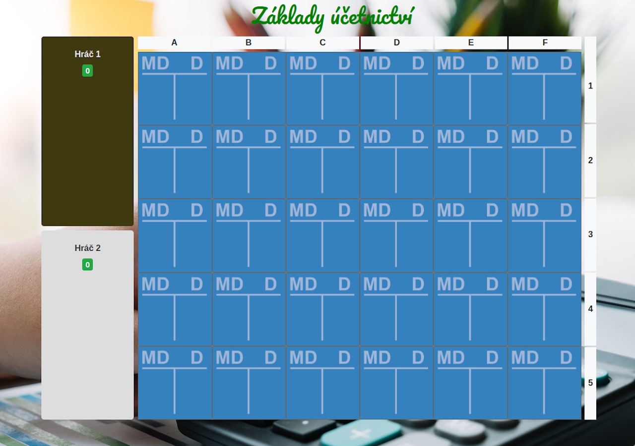 Pexeso Základy účetnictví