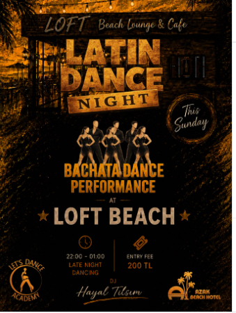 ʟᴇᴛ'ꜱ ᴅᴀɴᴄᴇ ᴀᴄᴀᴅᴇᴍʏ Alanya Sunday Latin Night
