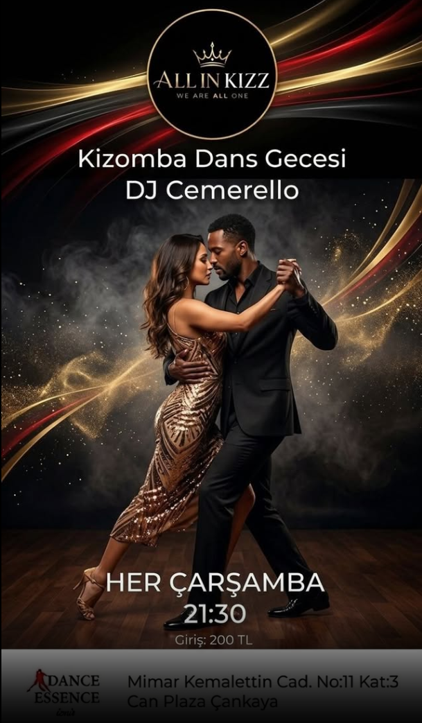 ALL IN KIZZ Kizomba dans Gecesi