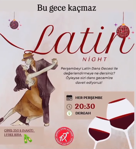 Dergah latin night