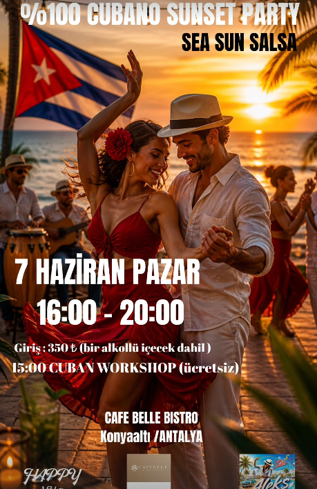 %100 Cubano Salsa Sunset Party