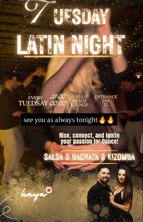 Tuesday latin night