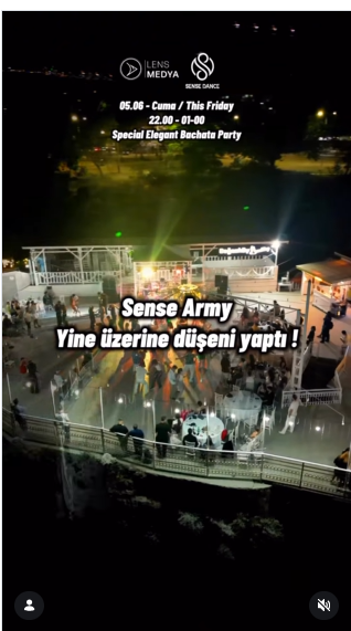 Elegant open air Party