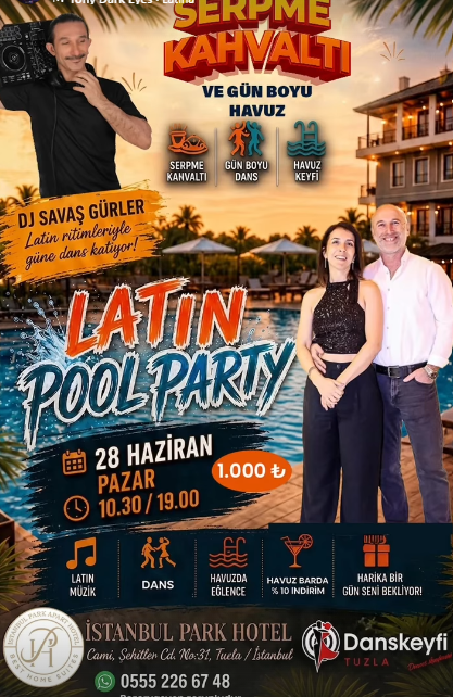 Latin pool party