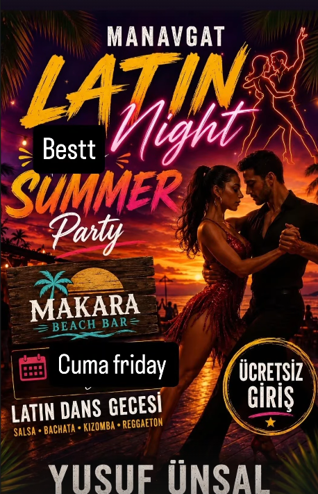 Manavgat latin night