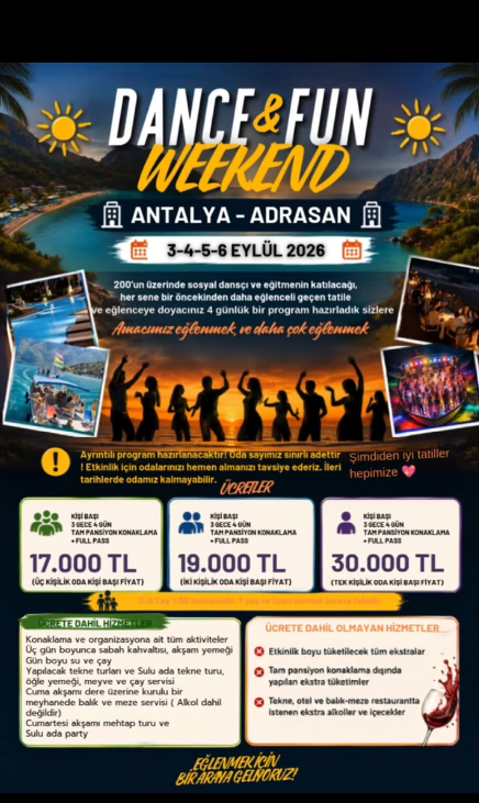 *DANCE & FUN WEEKEND*