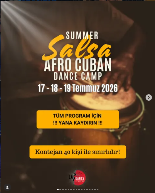 Salsa Summer Afro Cuban dance camp