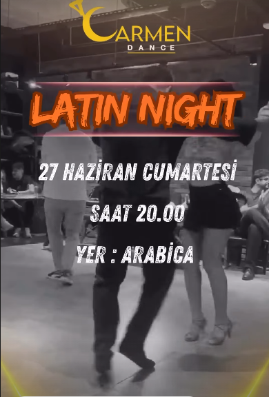Carmen dance latin night