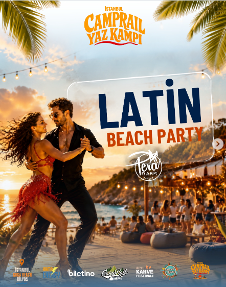 Camprail yaz kampi latin beach party