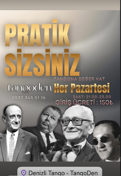 Tangoden Pratik sizsiniz