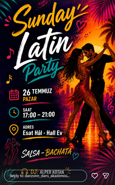 Sunday Latin Party