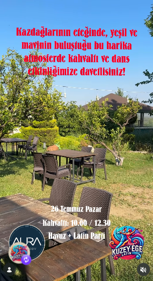 Aura Bongalov Dans+Kahvalti+Havuz Etkinliği