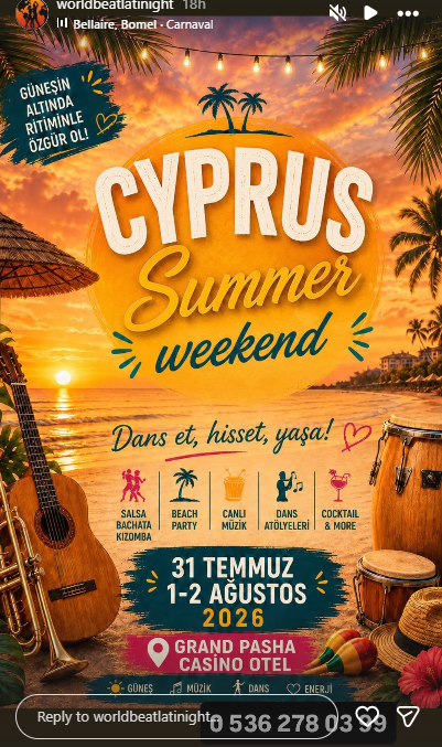 Cyprus Summer Weekend