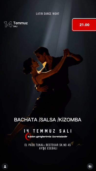 Ritmora dans latin night