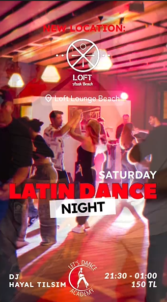 ʟᴇᴛ'ꜱ ᴅᴀɴᴄᴇ ᴀᴄᴀᴅᴇᴍʏ Alanya Saturday Latin Night