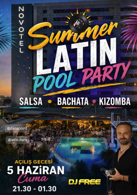Summer Latin Pool Party