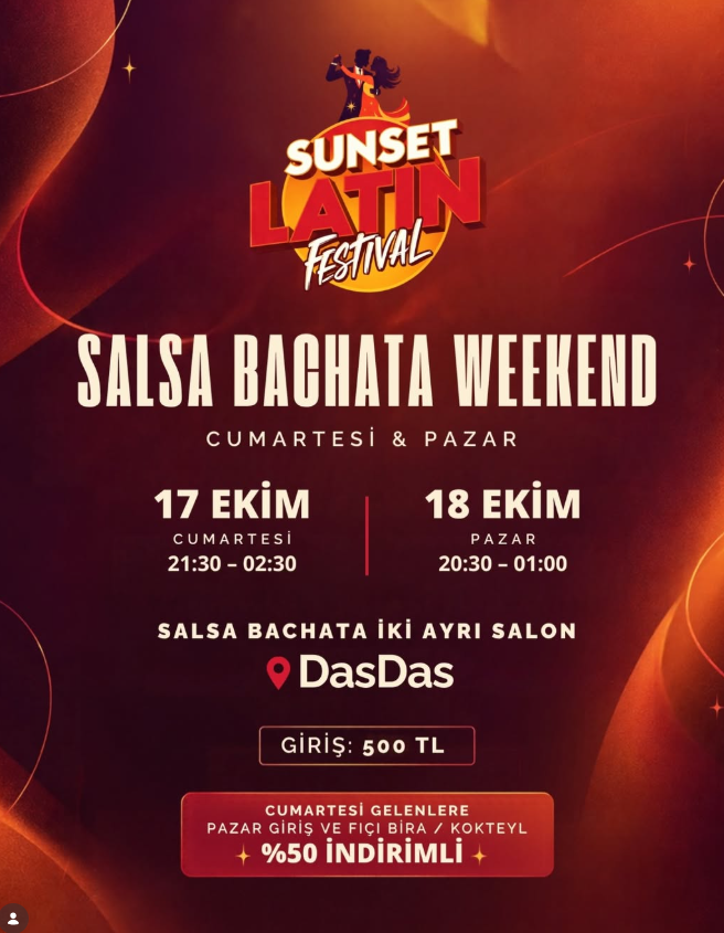 Sunset Latin Festival Salsa Bachata Weekend