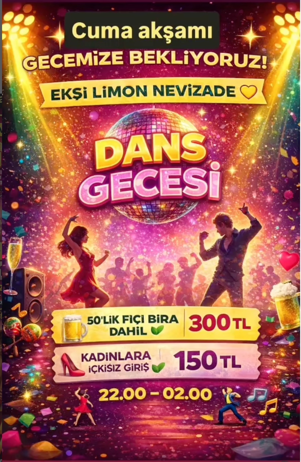 Sensatino Latin Night