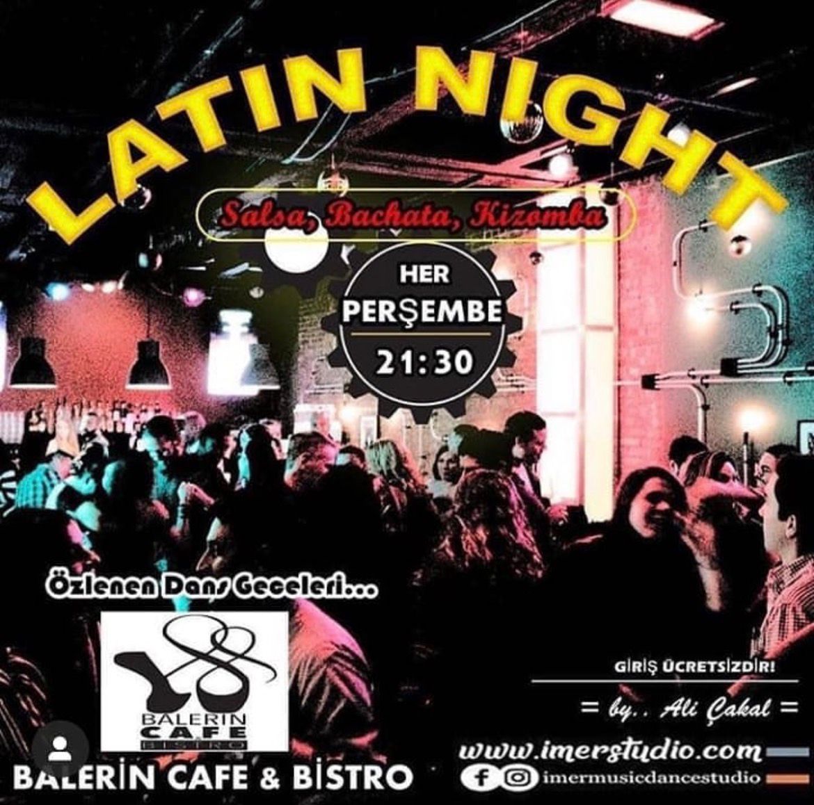 Balerin cafe latin night