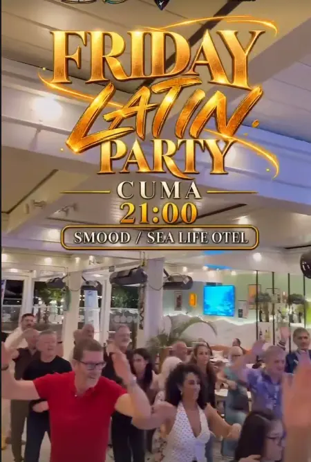 Friday latin dance party
