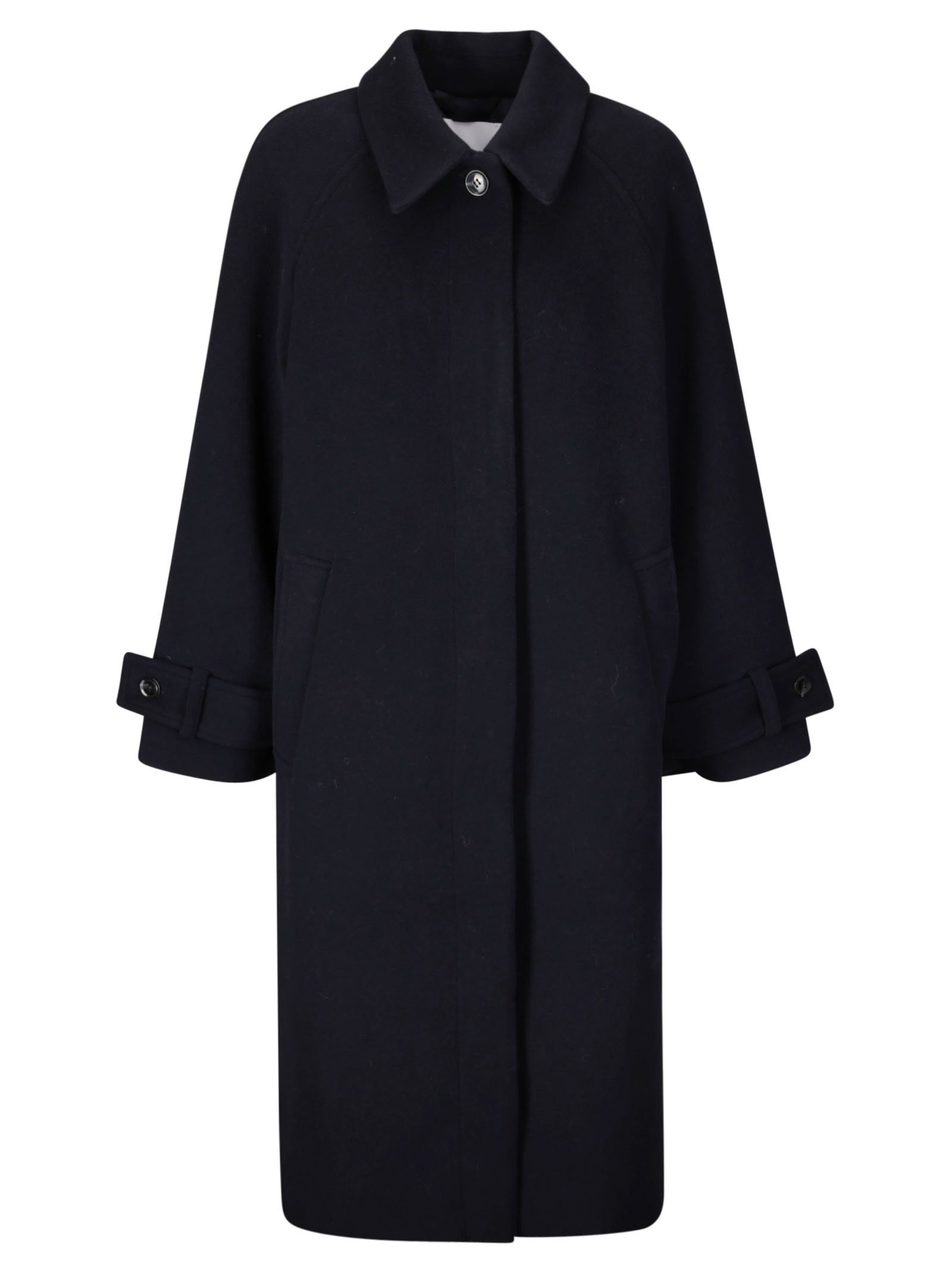 Manteau à simple boutonnage