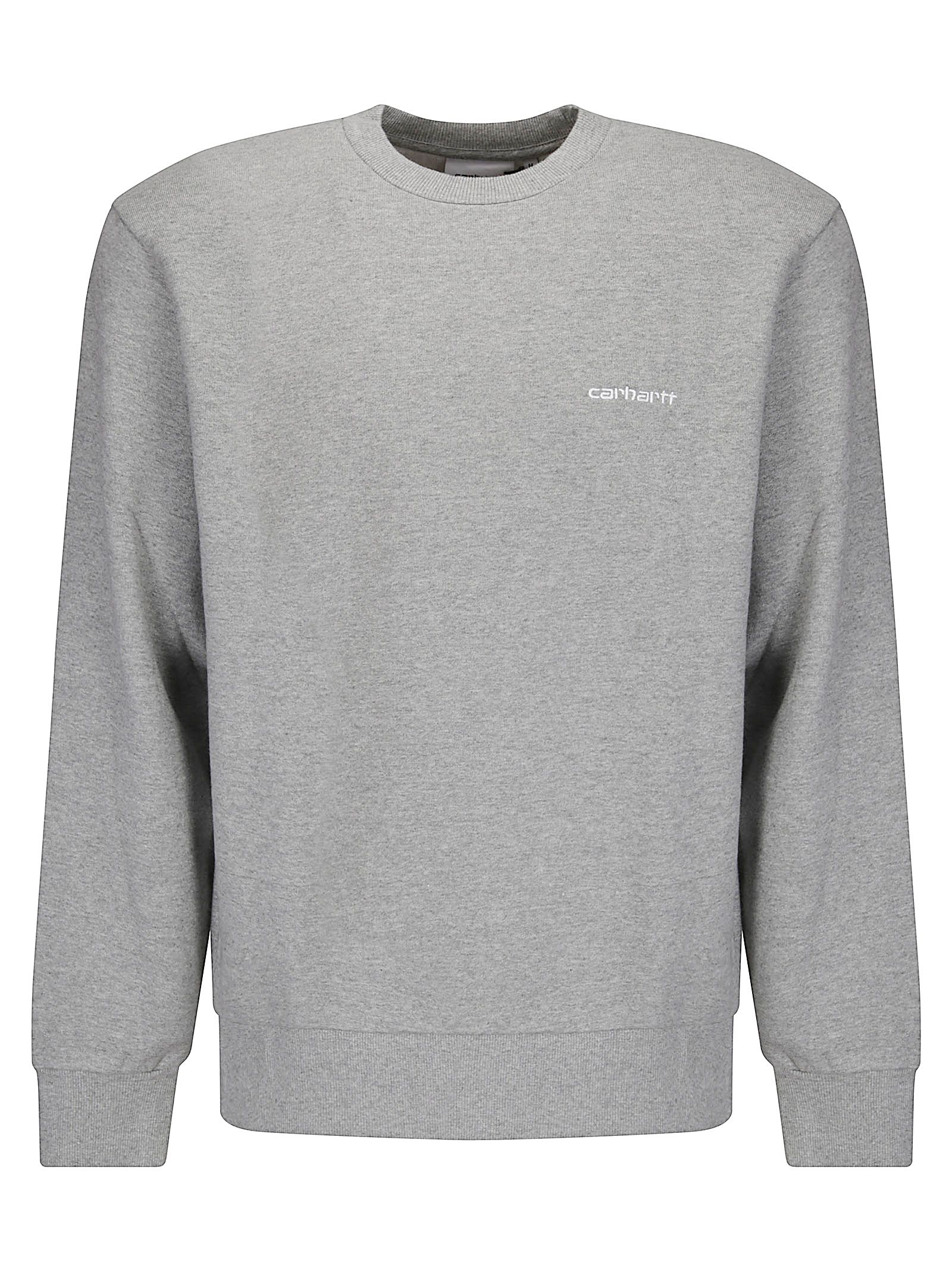 Felpa Script Embroidery Script Embroidery Sweatshirt