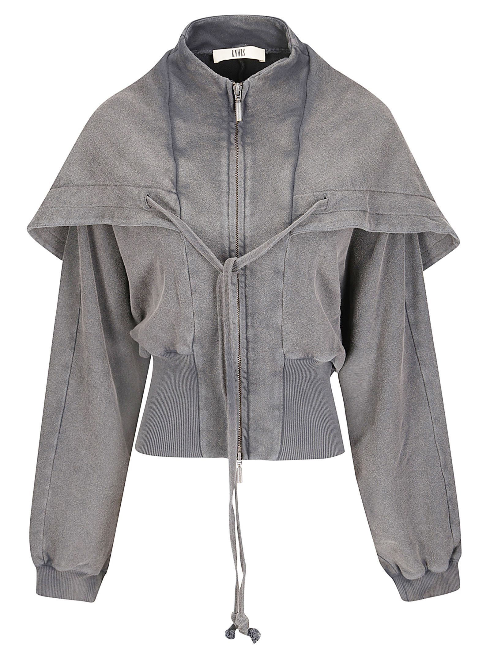 Sweat-shirt délavé surdimensionné