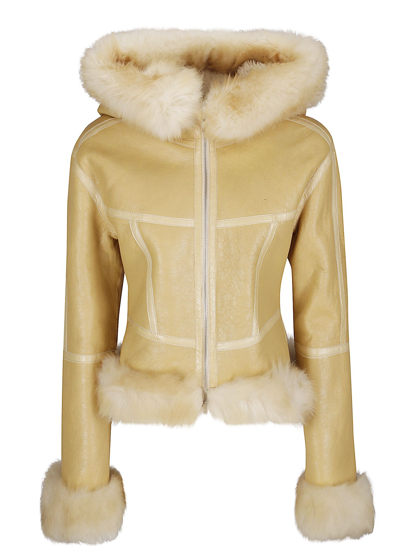 Giacca Hooded Shearling Hooded Shearling Jacket
