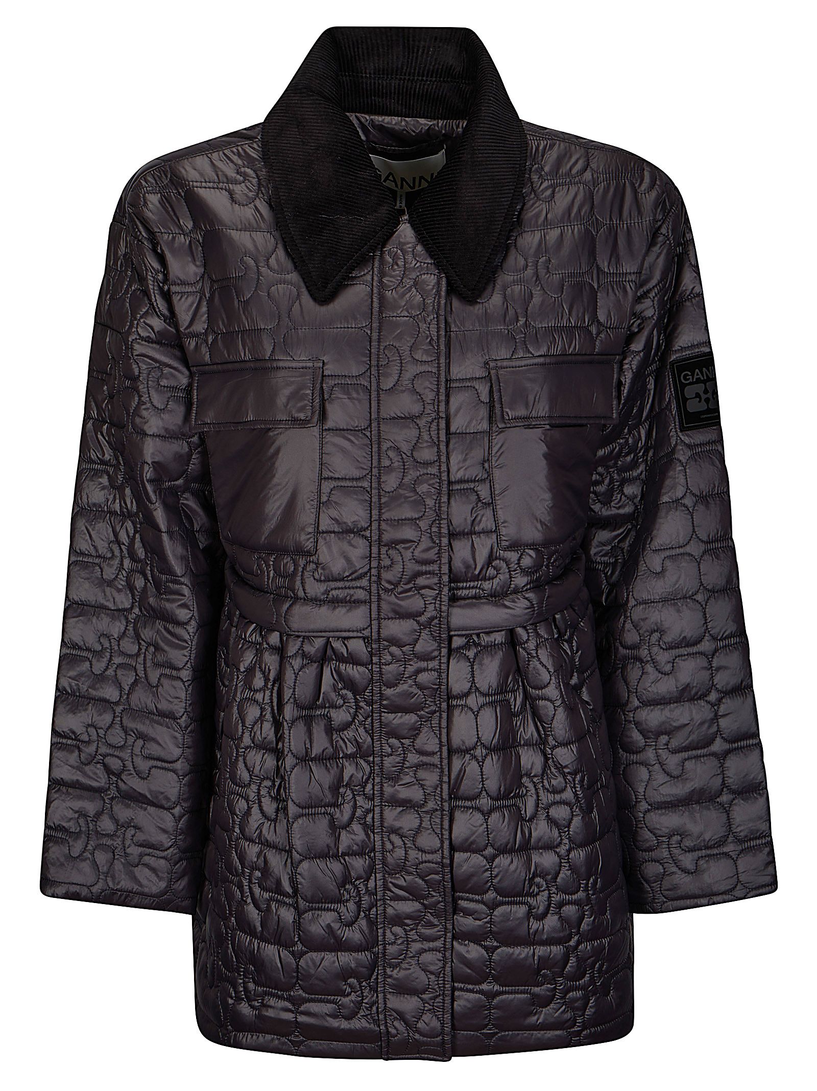 Giacca Shiny Quilt Midi Shiny Quilt Midi Jacket w. Flare