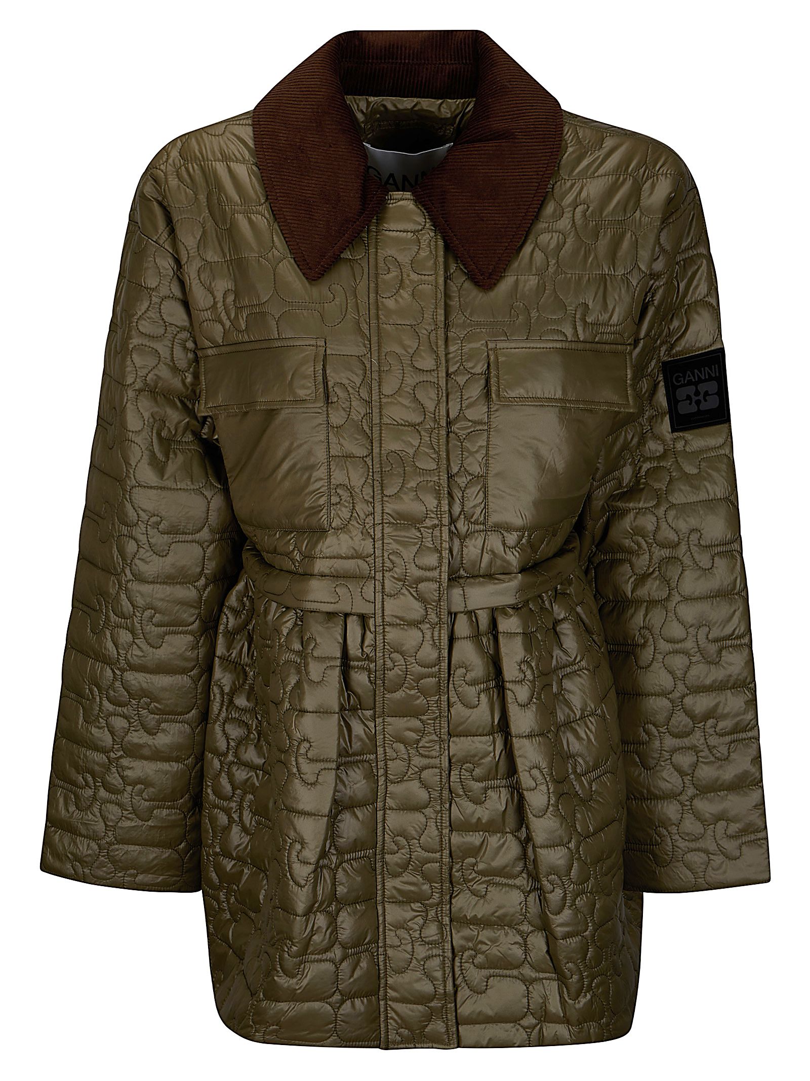 Giacca Shiny Quilt Midi Shiny Quilt Midi Jacket w. Flare