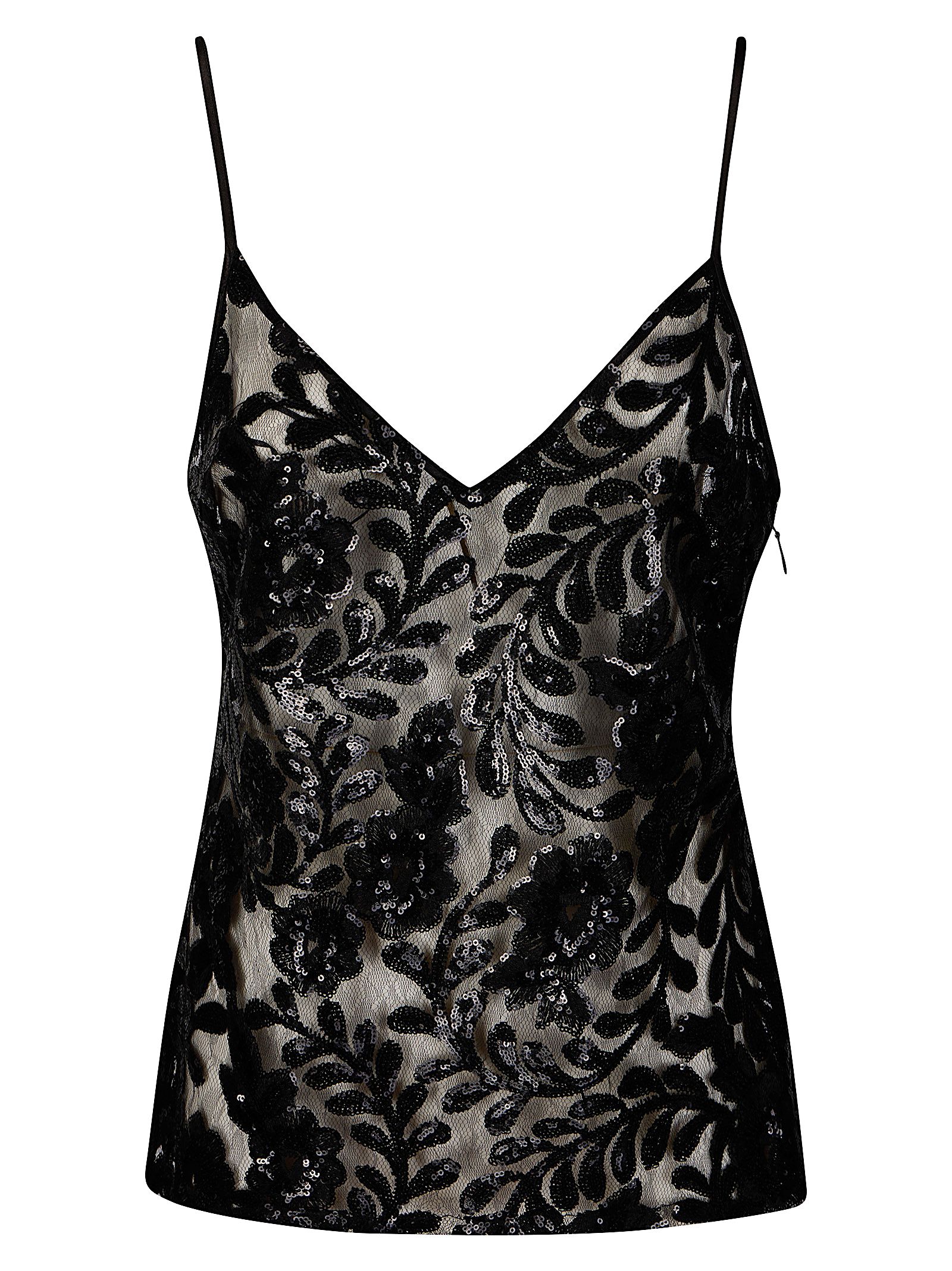 Top Journey W's V Neck Journey W's V Neck Top Pin Lace Paillettes