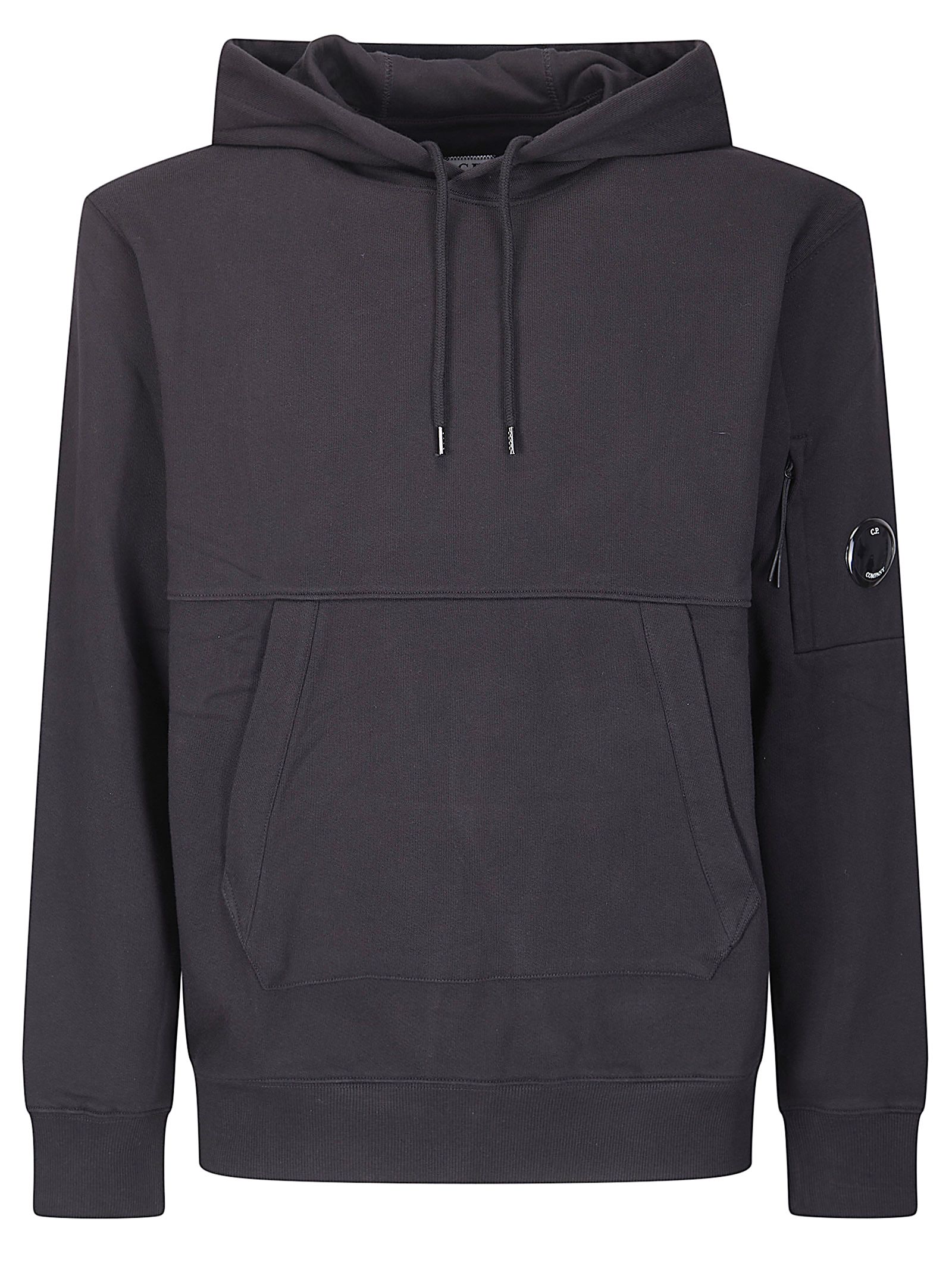 Diagonal Raised Fleece Hooded Lens Sweatshirt Diagonal Raised Fleece Hooded Lens Sweatshirt