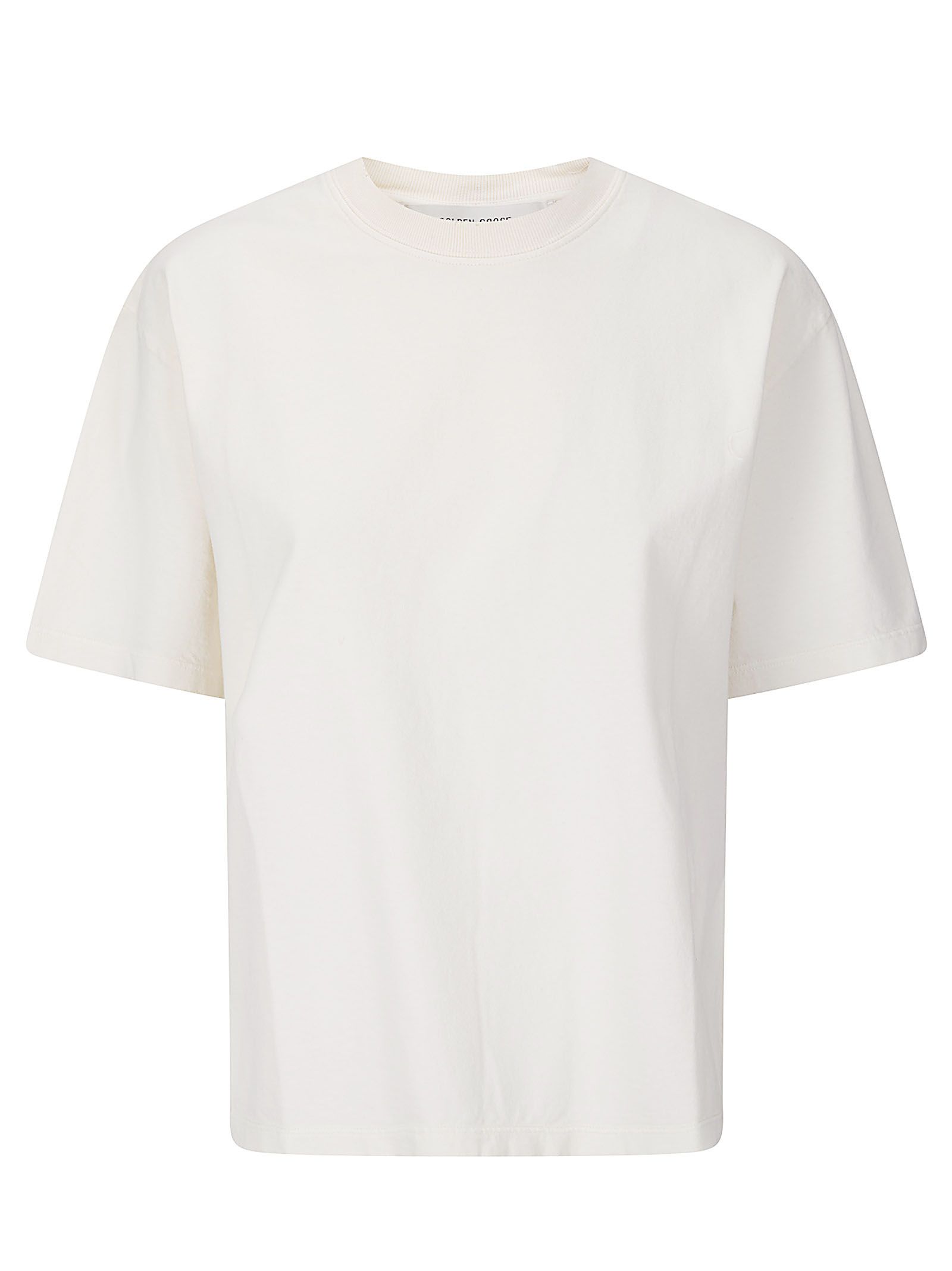 W's Boxi T-Shirt Cotton Jersey Logo Patch W's Boxi T-Shirt Cotton Jersey Logo Patch