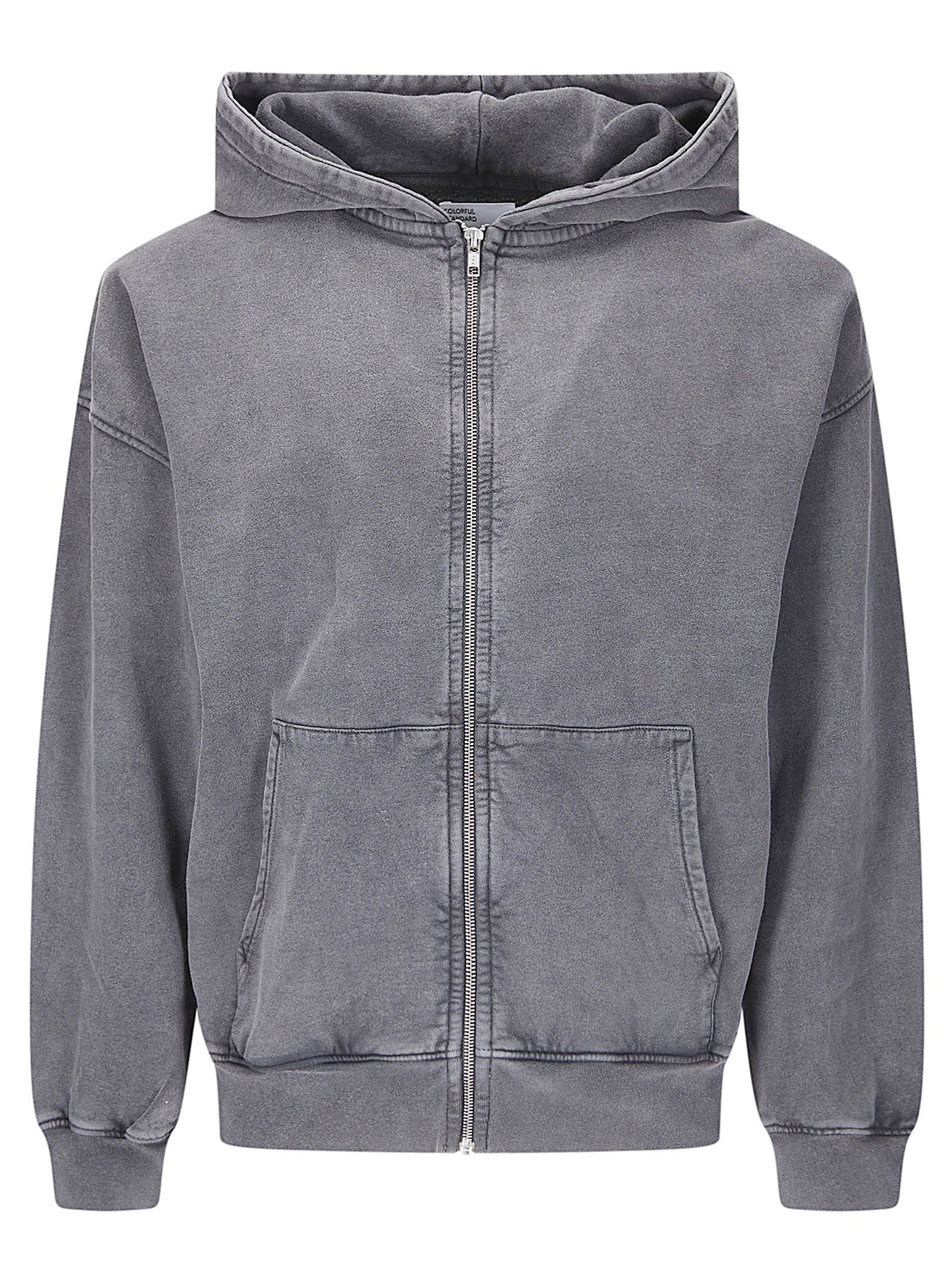 Sudadera orgánica extragrande con cremallera