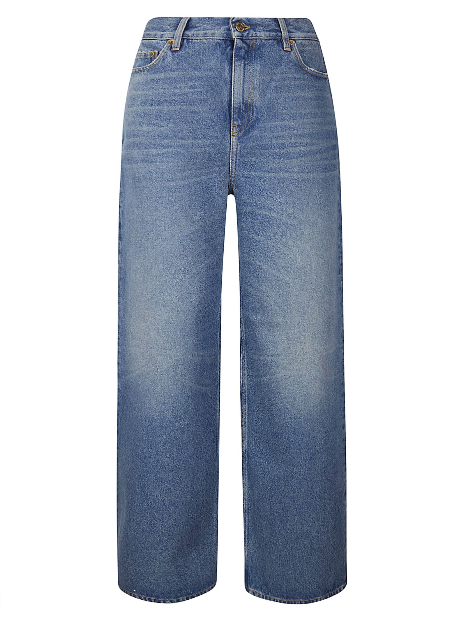 Golden W's Melody Boyfriend Pant Medium Stone Wash Golden W's Melody Boyfriend Pant Medium Stone Wash