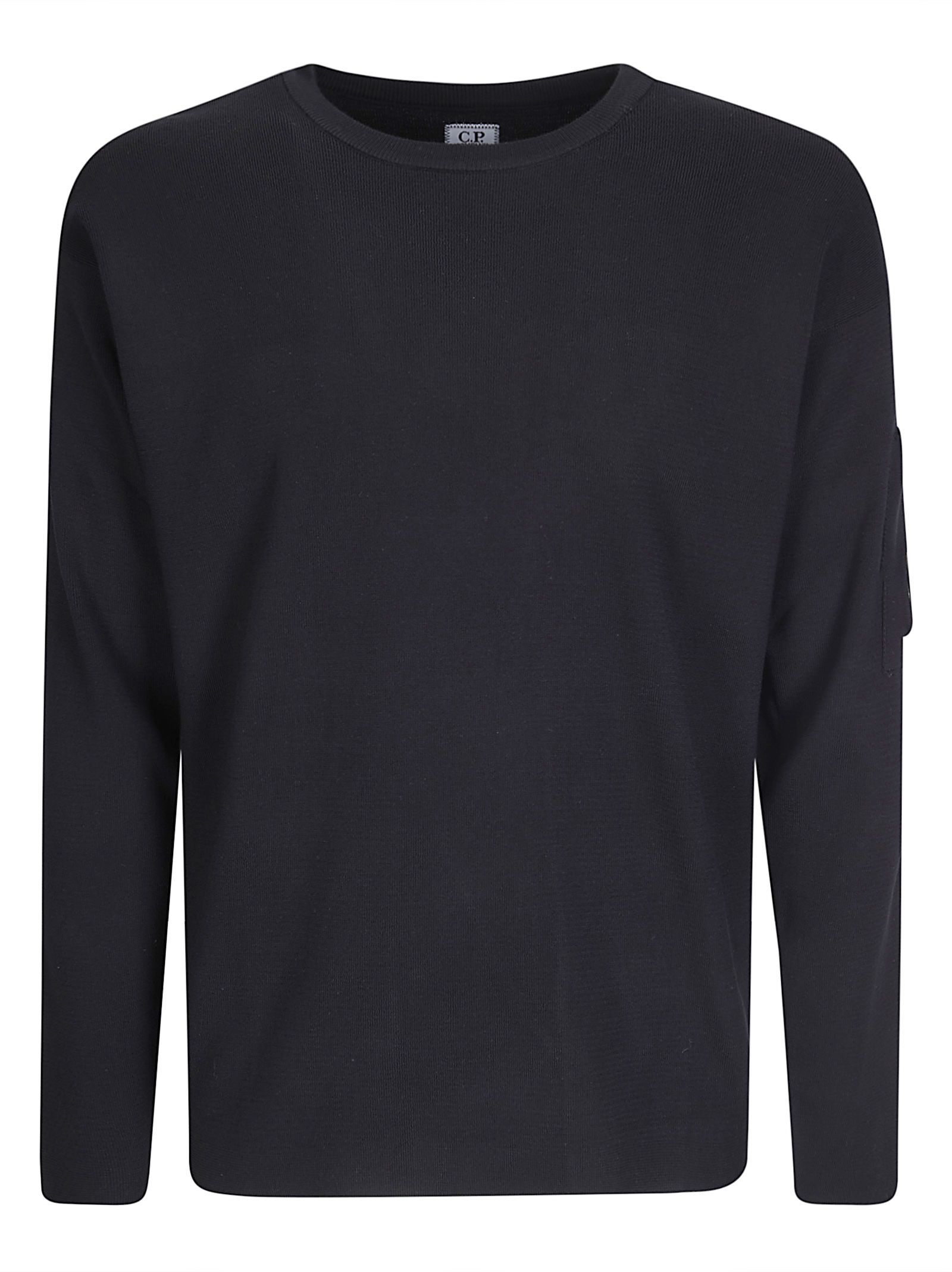 Maglione in cotone Cotton Sea Island Crewneck Lens Sweater