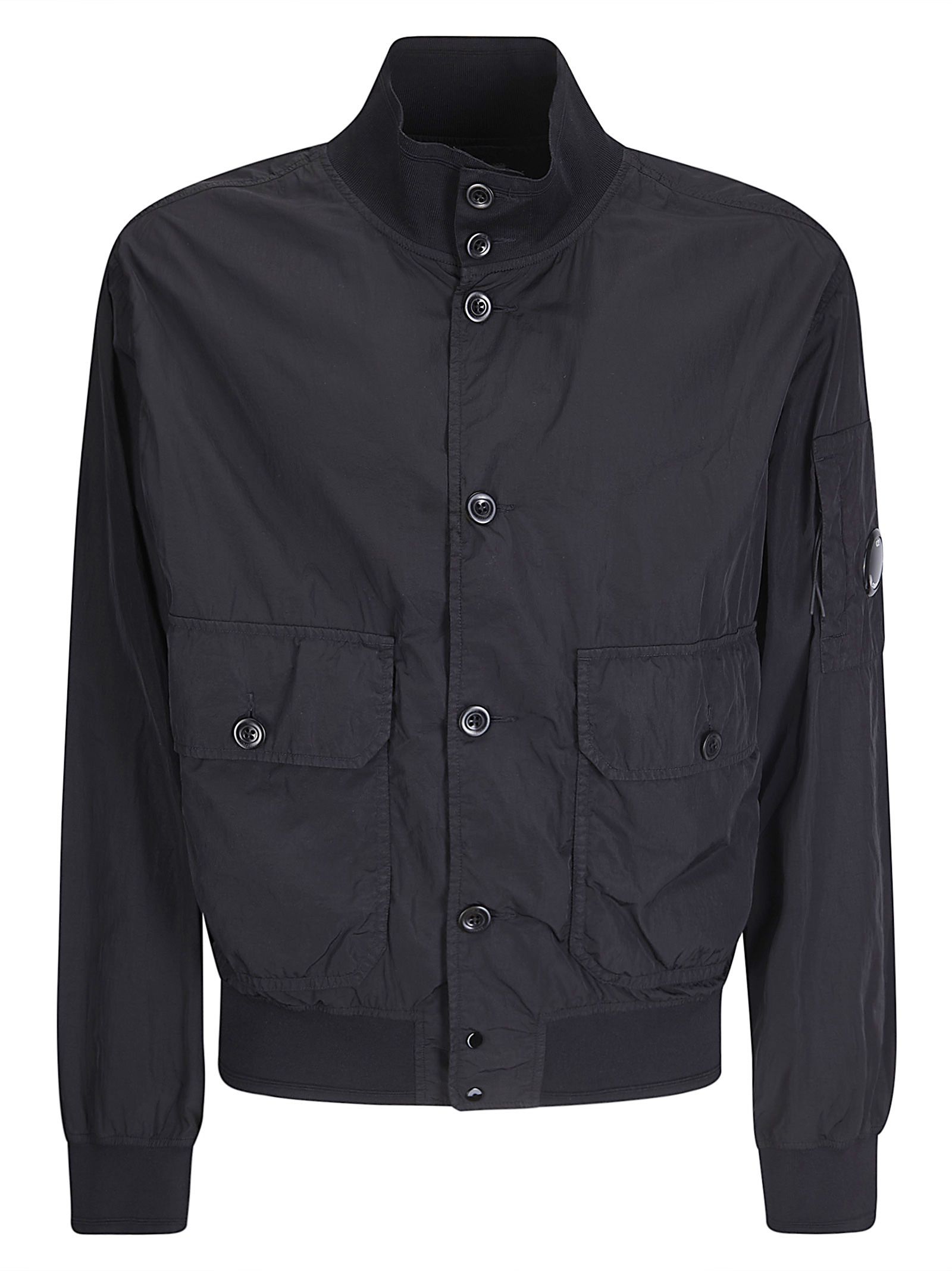 Giacca bomber Chrome-R Button Bomber Jacket