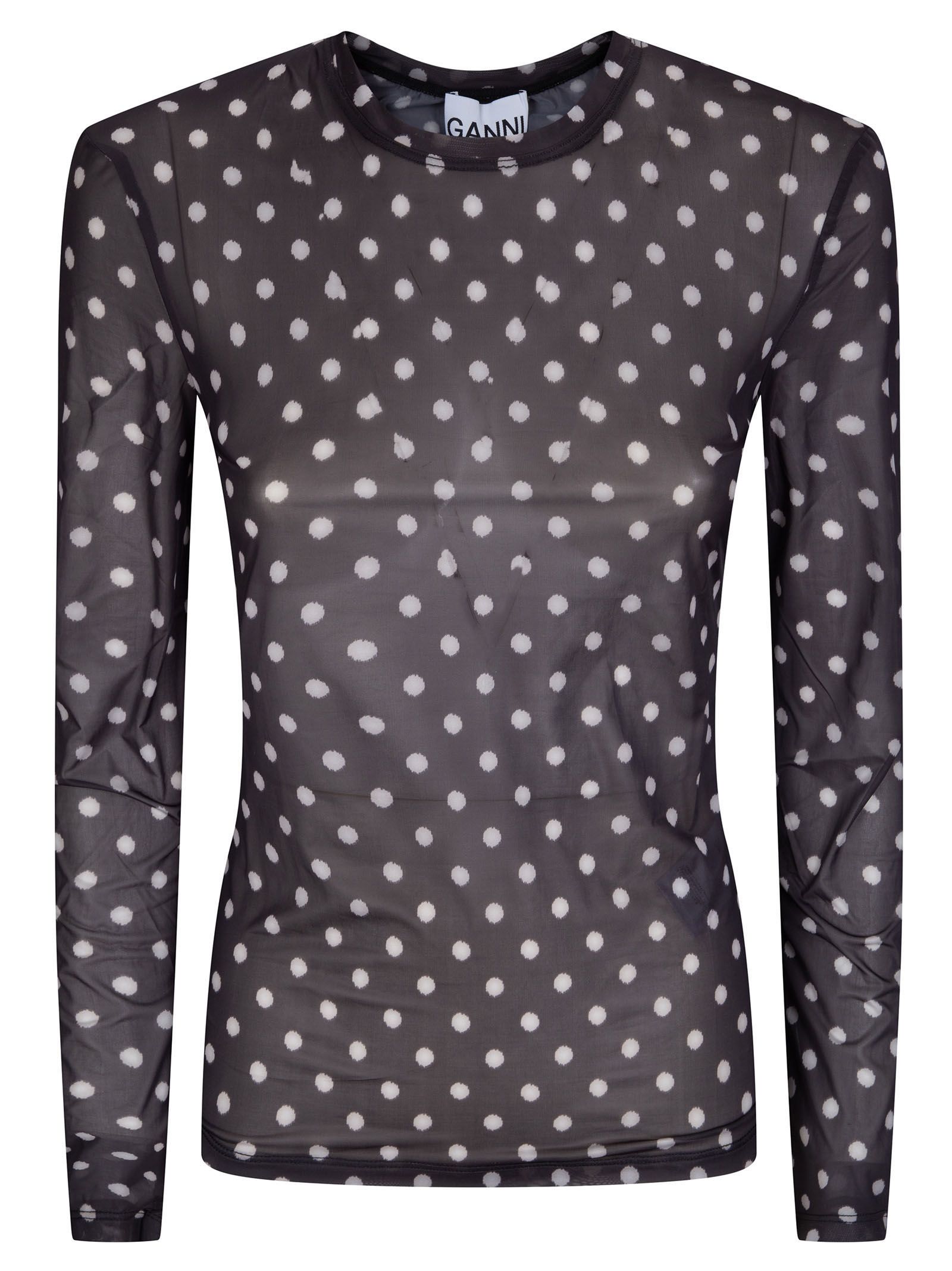 Printed Sheer Jersey Longsleeve Printed Sheer Jersey Longsleeve