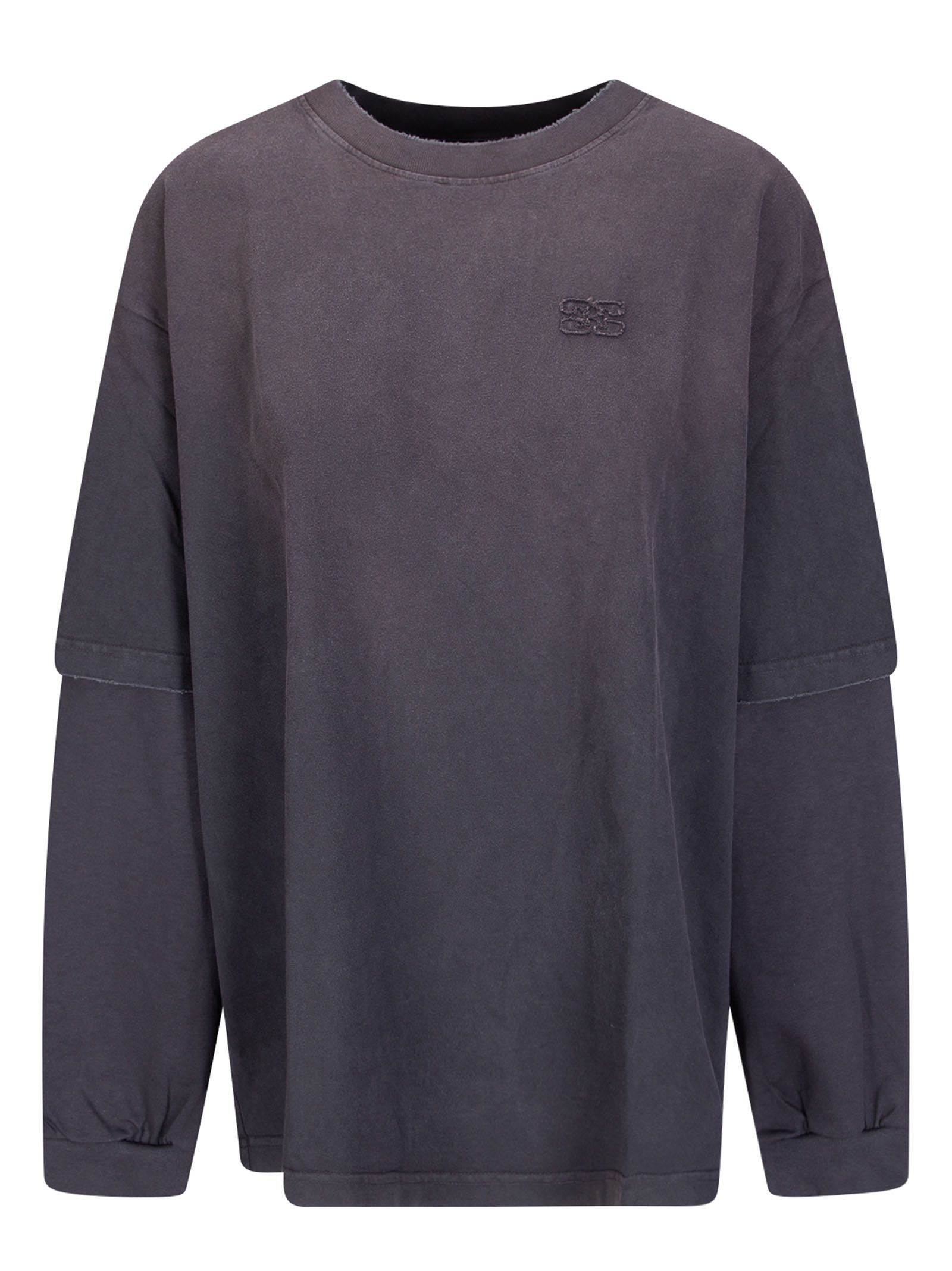 Maglia a manica lunga Heavy Cotton Jersey Longsleeve Washed Effect