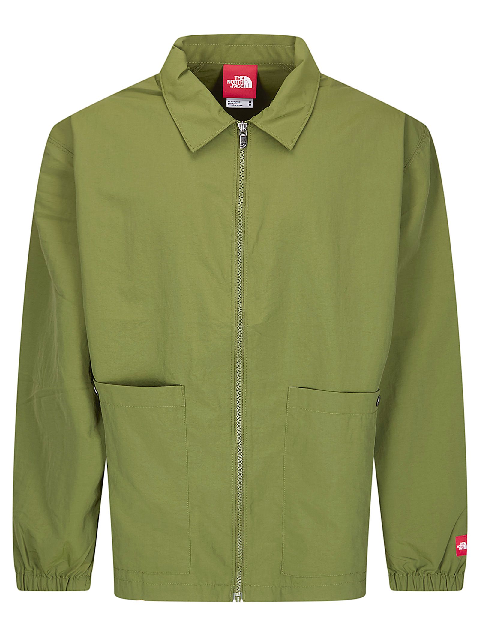 M TNF Red Box Nylon L/S Shirt M TNF Red Box Nylon L/S Shirt