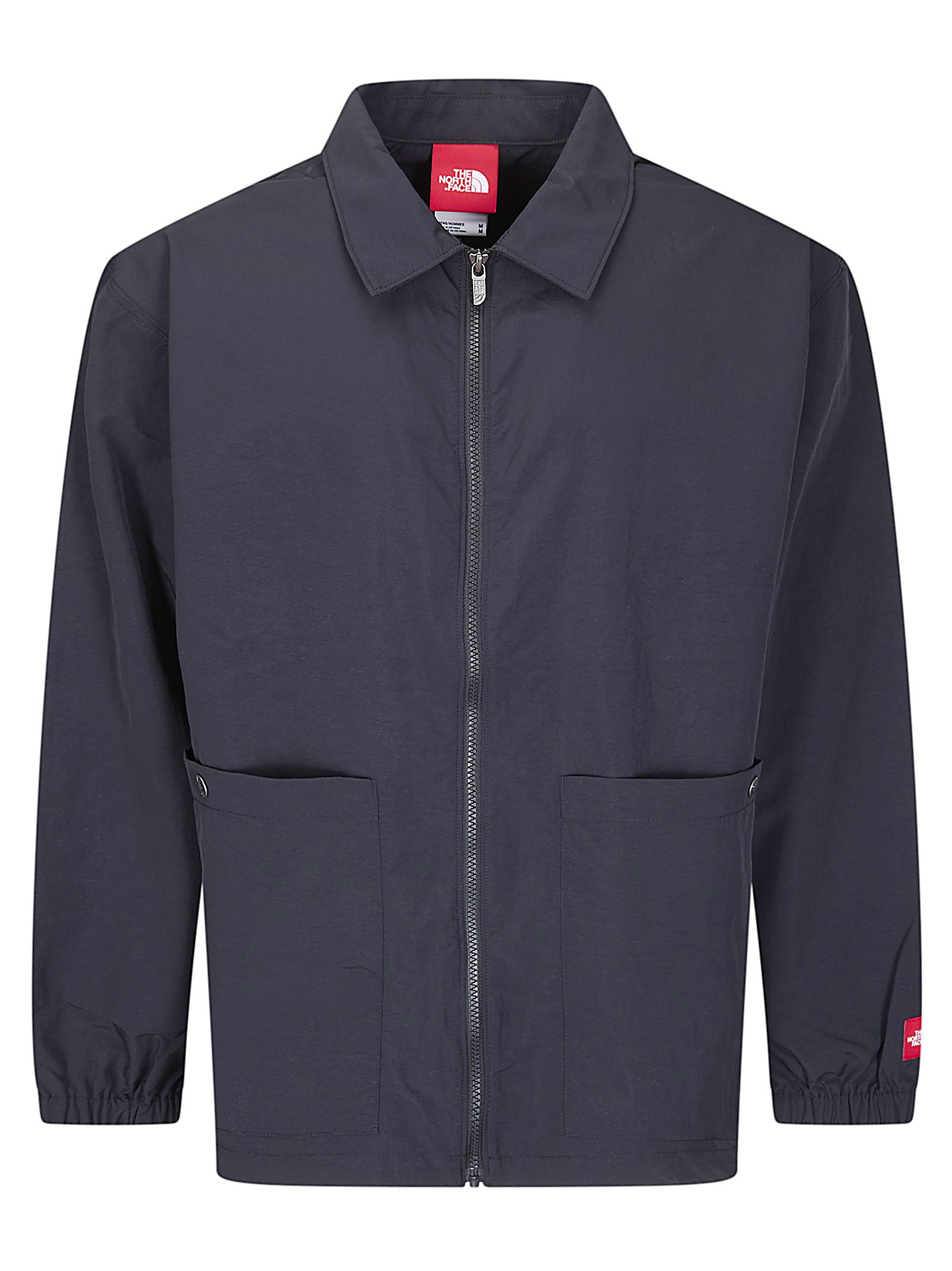 M TNF Red Box Nylon L/S Shirt M TNF Red Box Nylon L/S Shirt