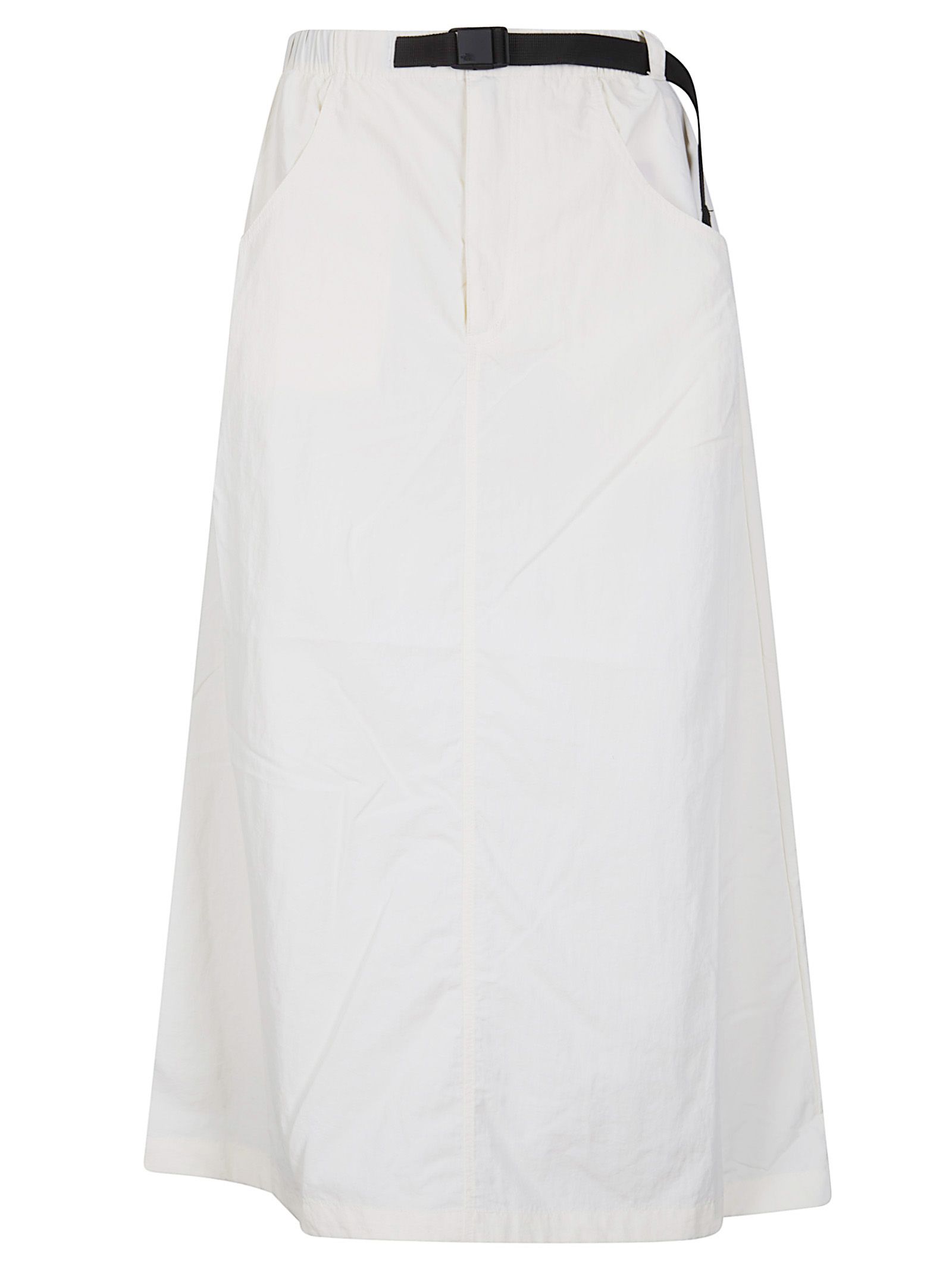 W TNF Red Box Nylon Belted Skirt W TNF Red Box Nylon Belted Skirt