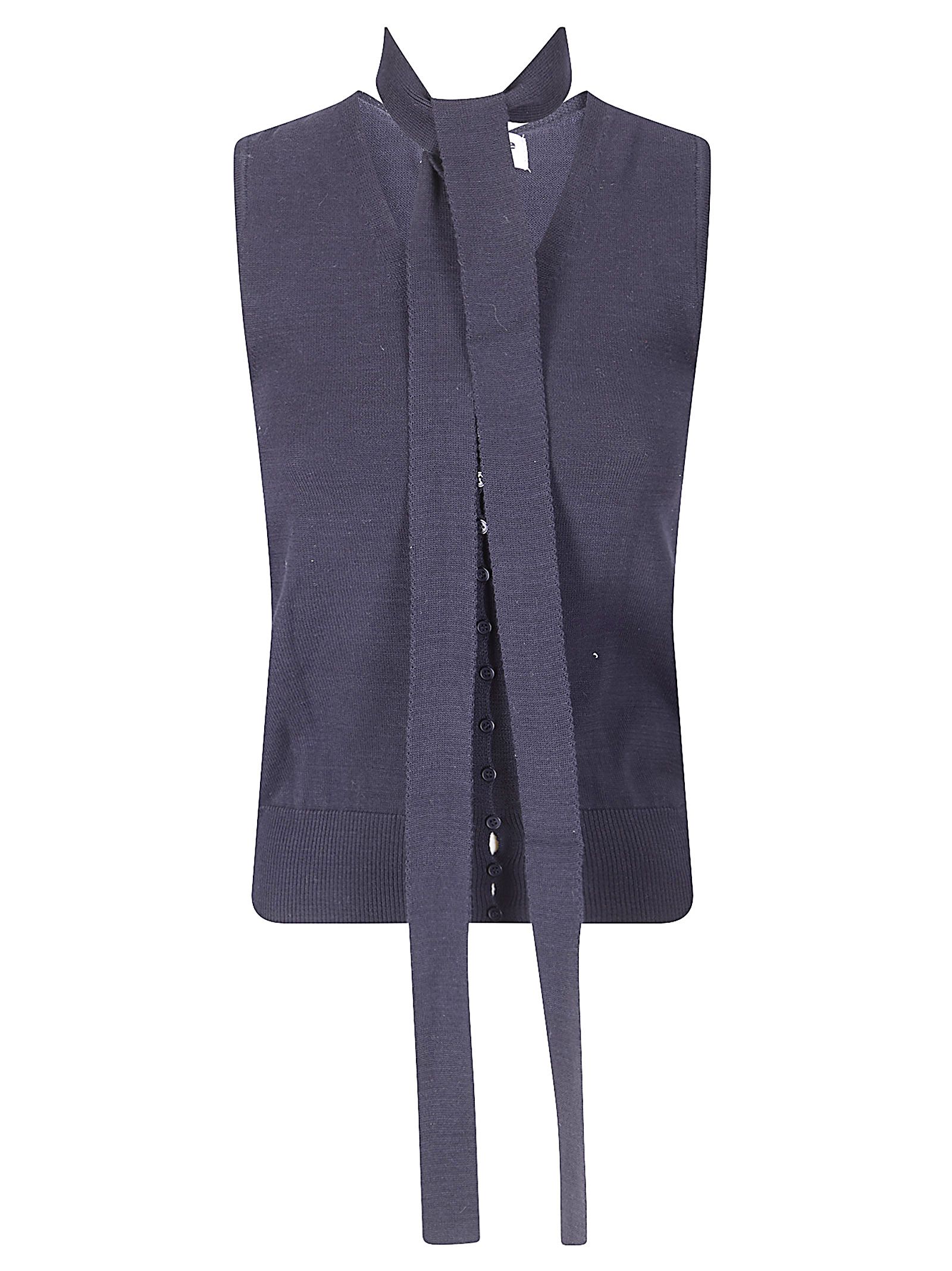 Scarf Vest Knit Silk Scarf Vest