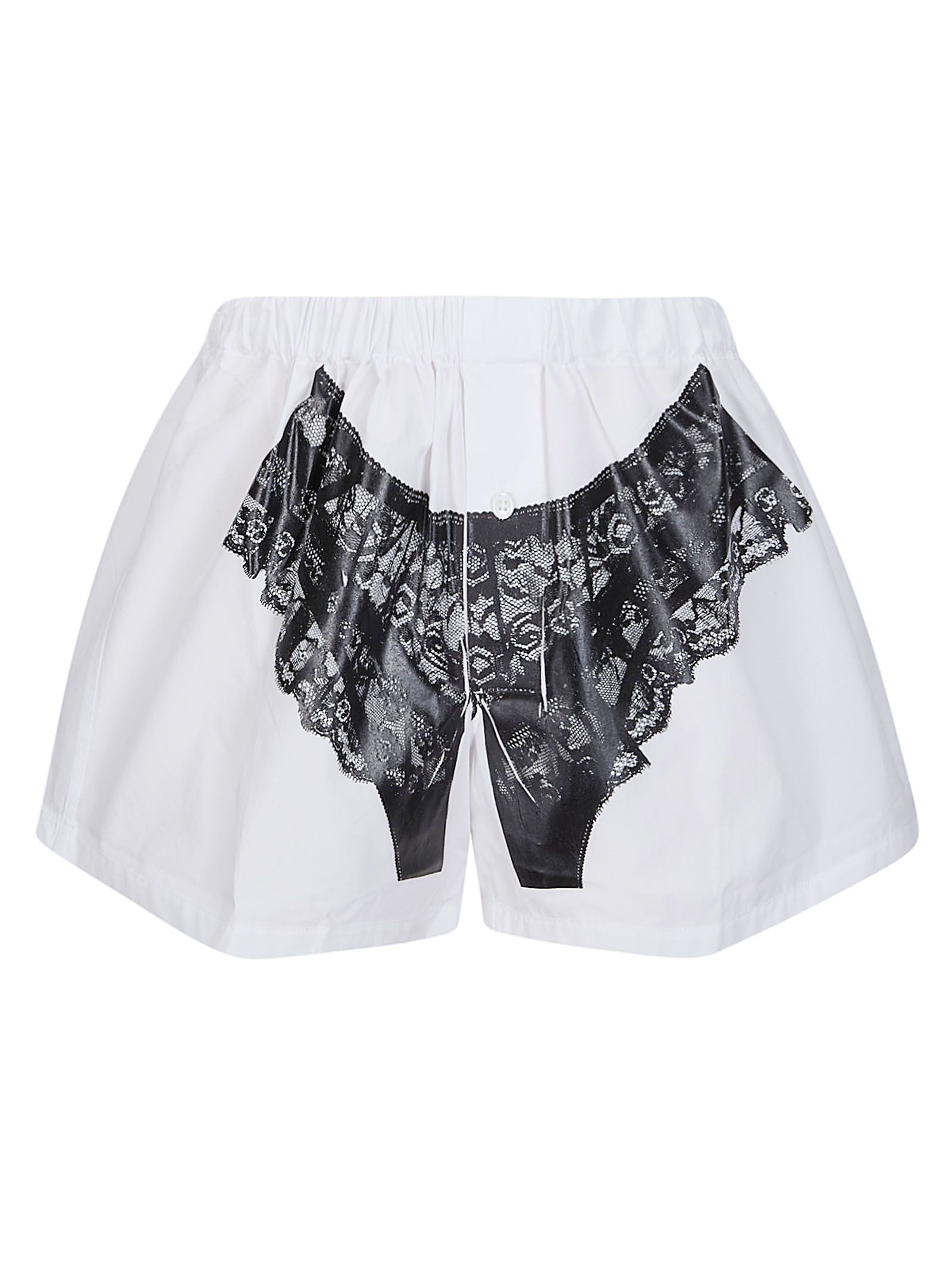 Women Trompe L'oeil Boxer Shorts Woven Women Trompe L'oeil Boxer Shorts Woven