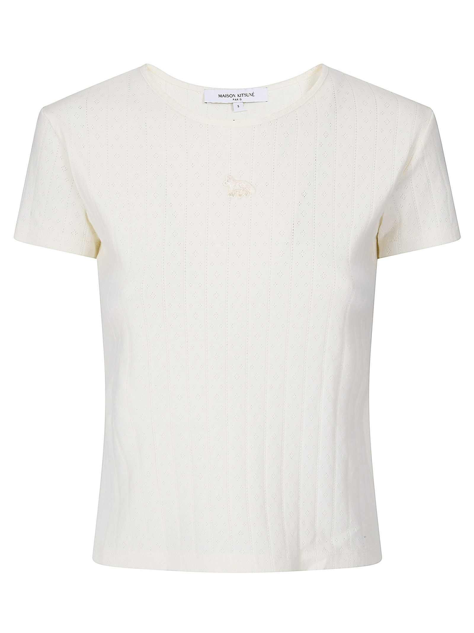 Tshirt Baby Fox Pointelle Baby Fox Pointelle Tee-Shirt