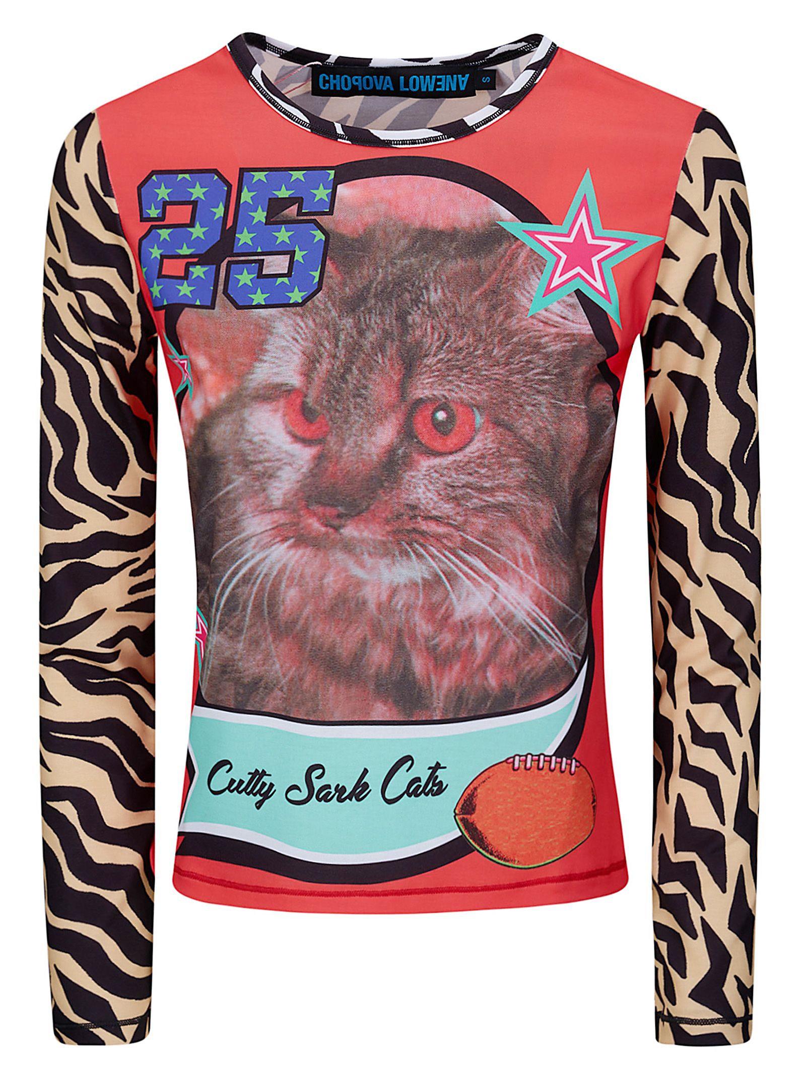Cutty Sark Cats Fitted Jersey Top Cutty Sark Cats Fitted Jersey Top