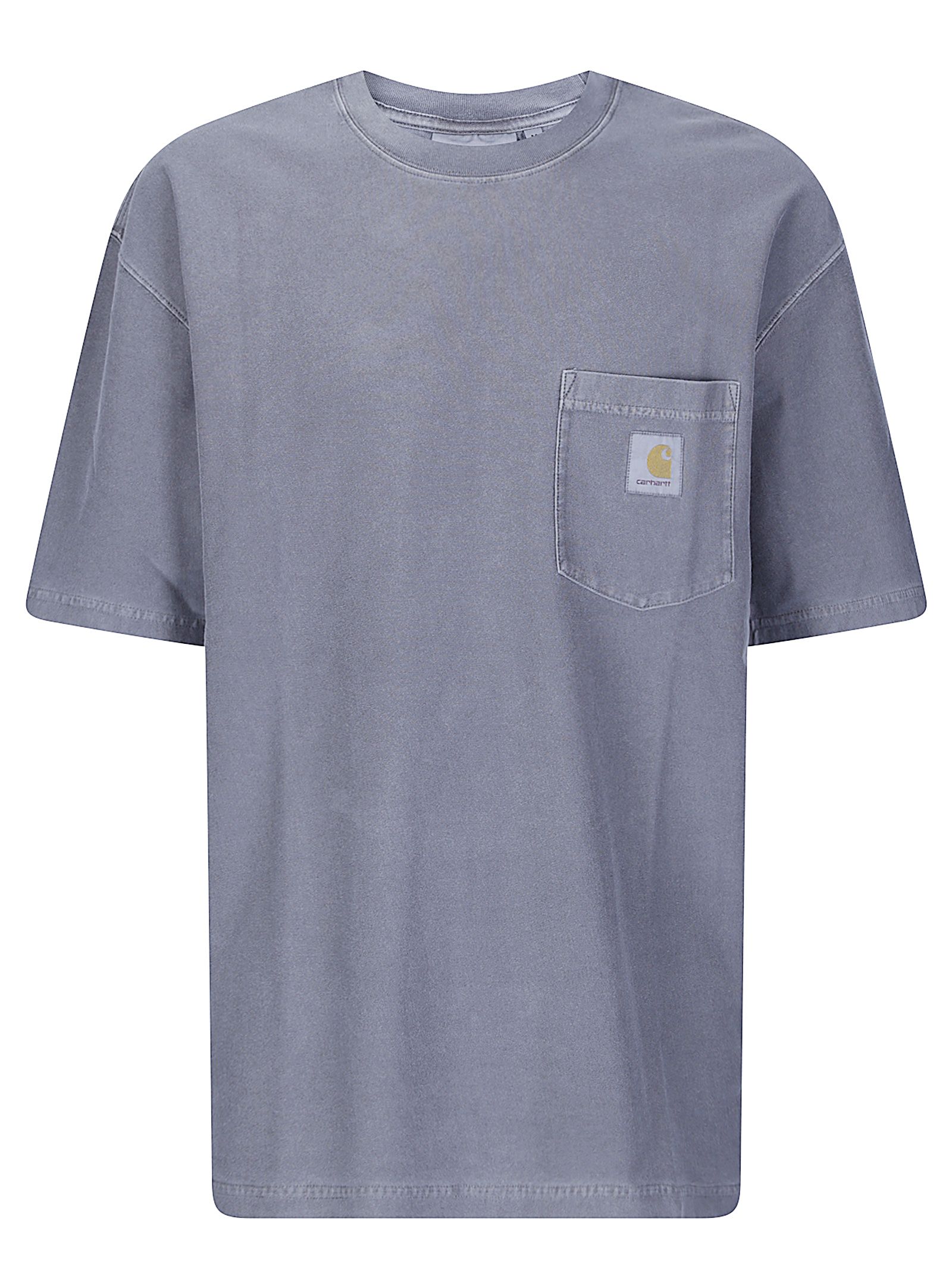 Camiseta de manga corta con bolsillos holgados