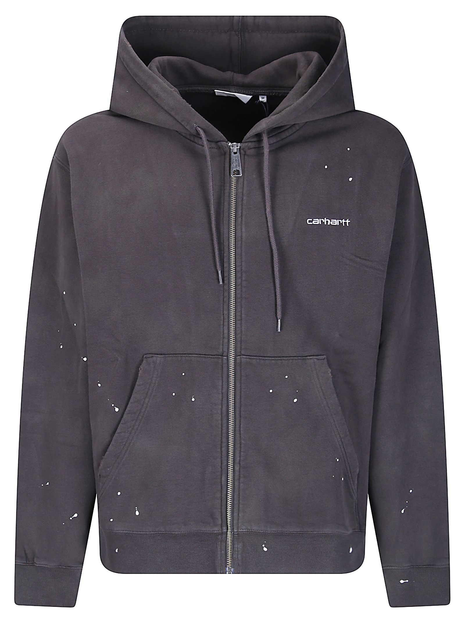 Chaqueta de pintor con capucha